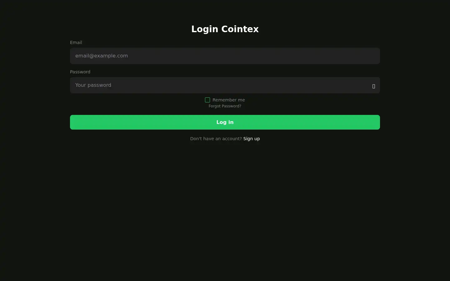 Screenshot of greentrades.net