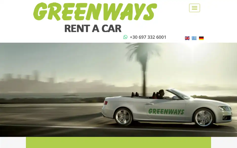 Screenshot of greenways.gr