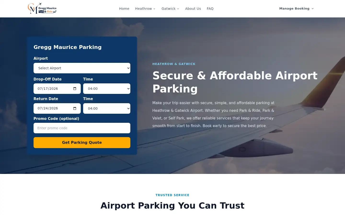 Screenshot of greggmaurice.co.uk
