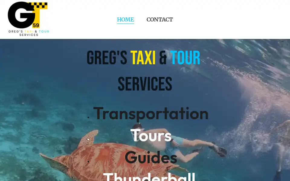 Screenshot of gregsexumatours.com