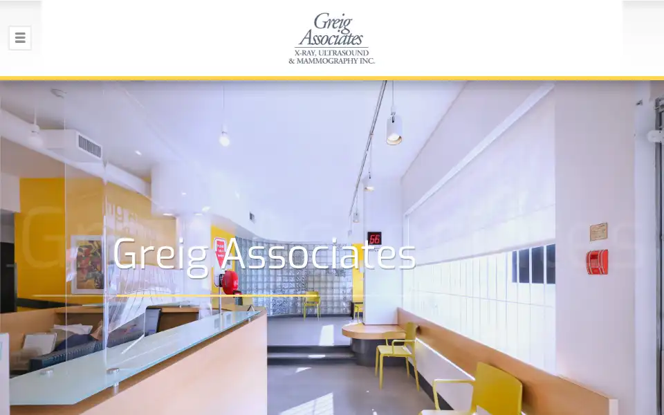 Screenshot of greigassociates.com
