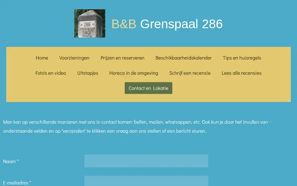 Screenshot of grenspaal286.nl