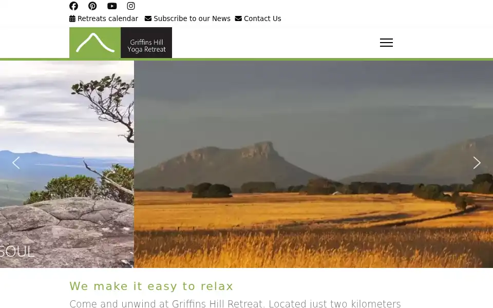 Screenshot of griffinshill.com.au