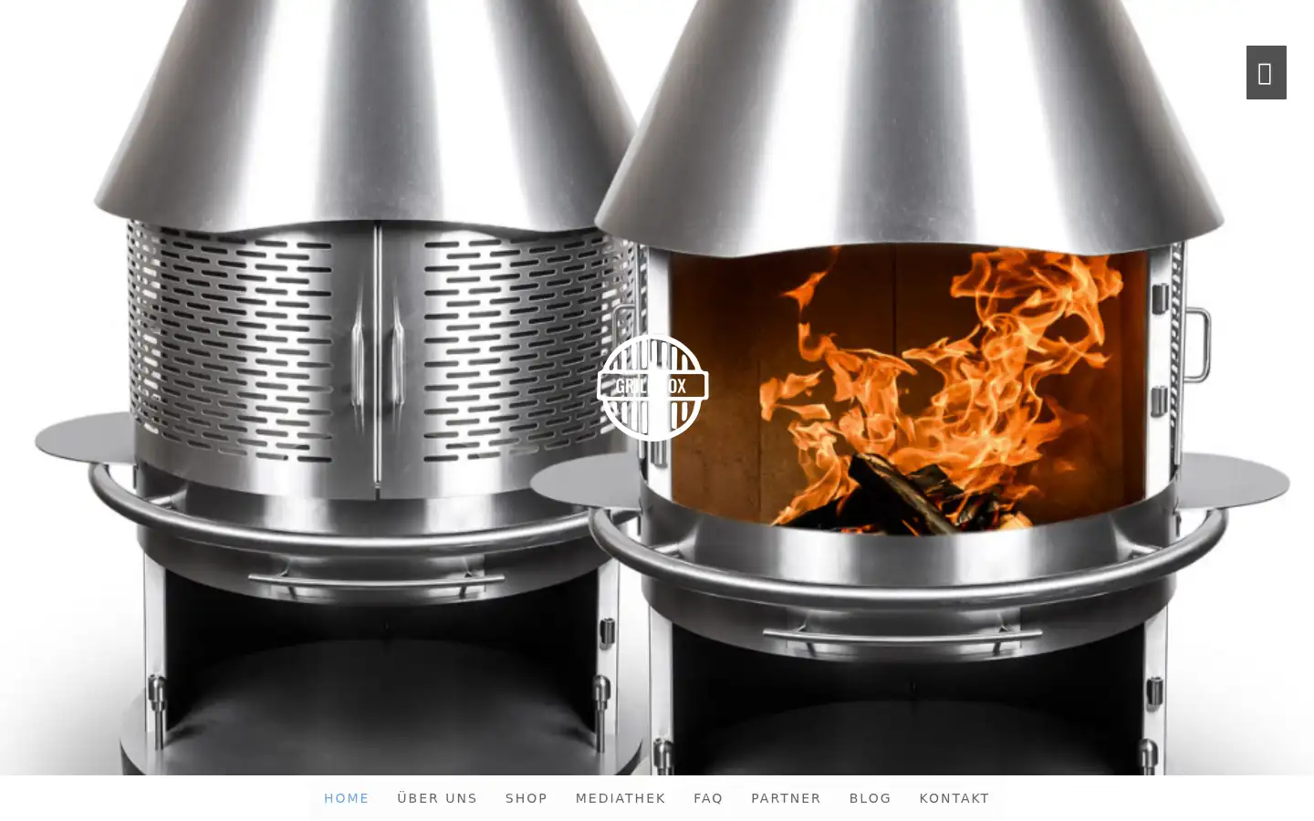 Screenshot of grillinox.ch