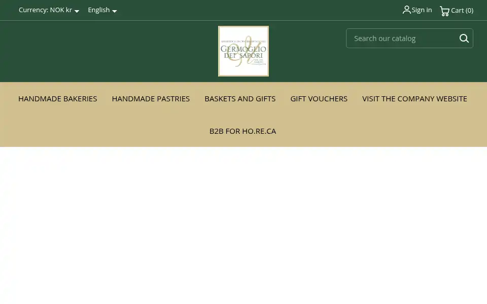 Screenshot of grissiniebiscotti.it