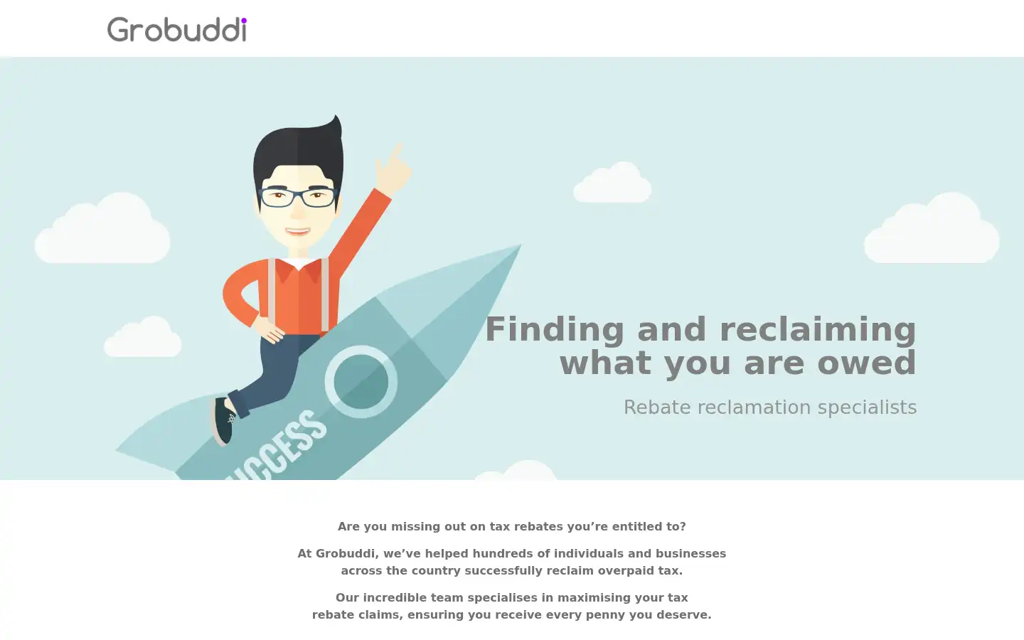 Screenshot of grobuddi.co.uk