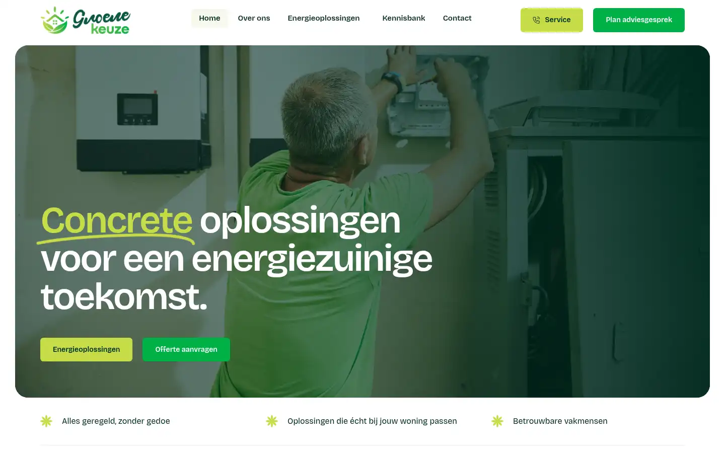 Screenshot of groene-keuze.nl