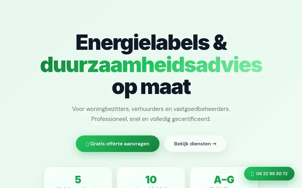 Screenshot of groener-wonen.nl