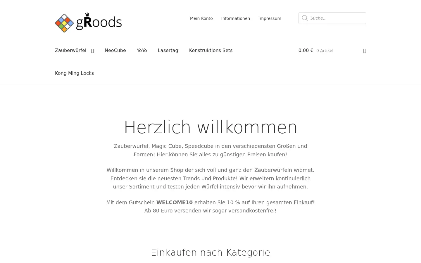 Screenshot of groods.de