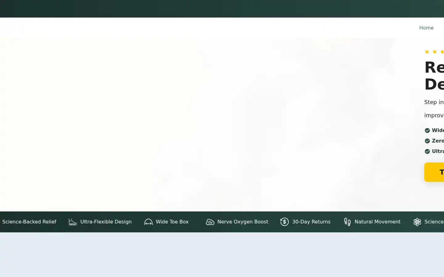 Screenshot of groundedfootwear.co
