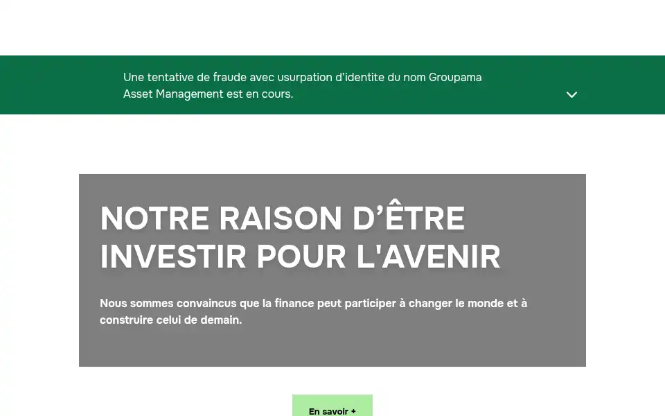 Screenshot of groupama-am.com