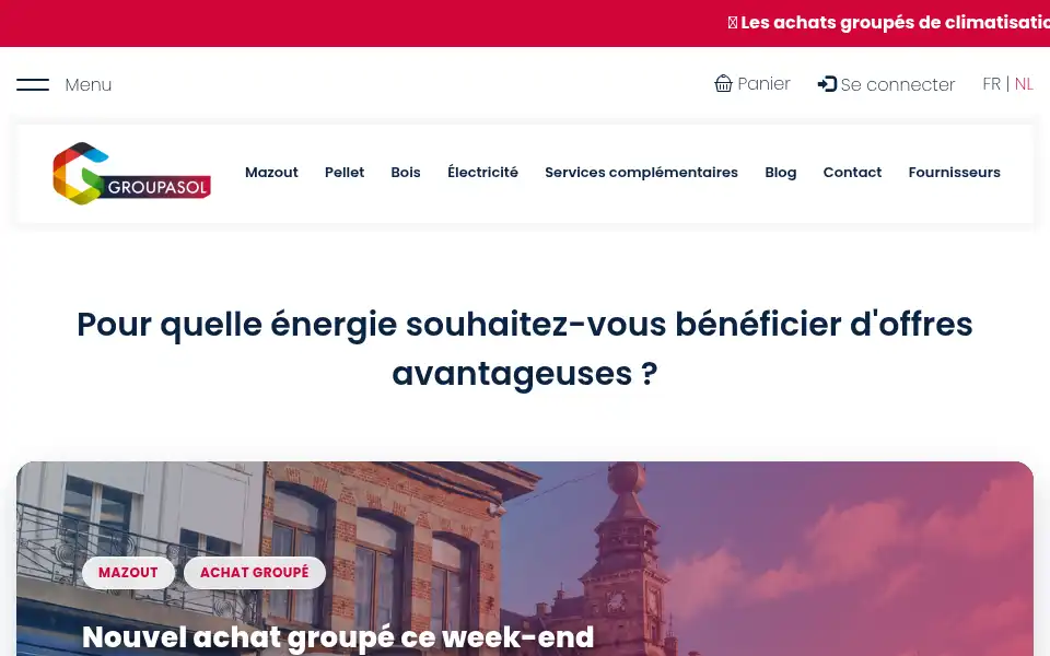 Screenshot of groupasol.be