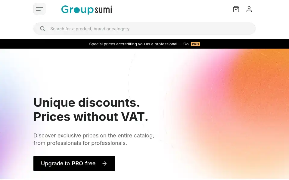 Screenshot of groupsumi.ie