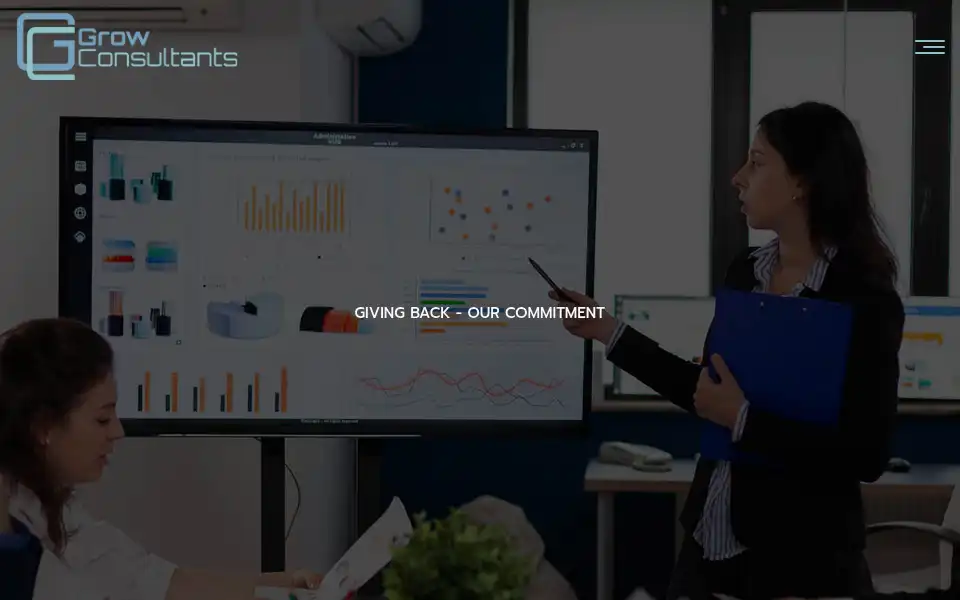 Screenshot of grow-consultants.com