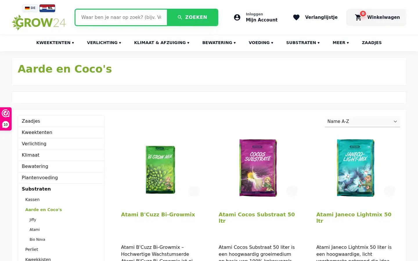Screenshot of grow24.shop