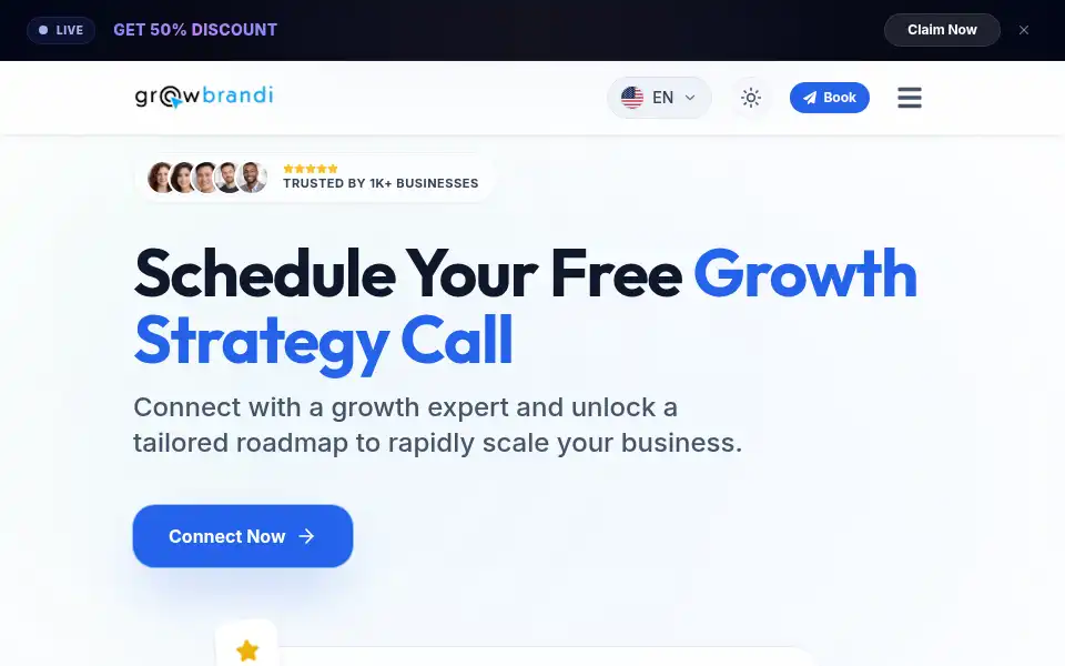 Screenshot of growbrandi.com