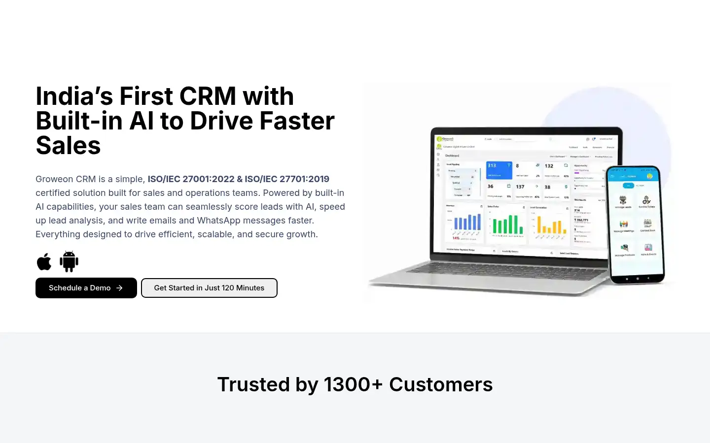 Screenshot of groweon.com