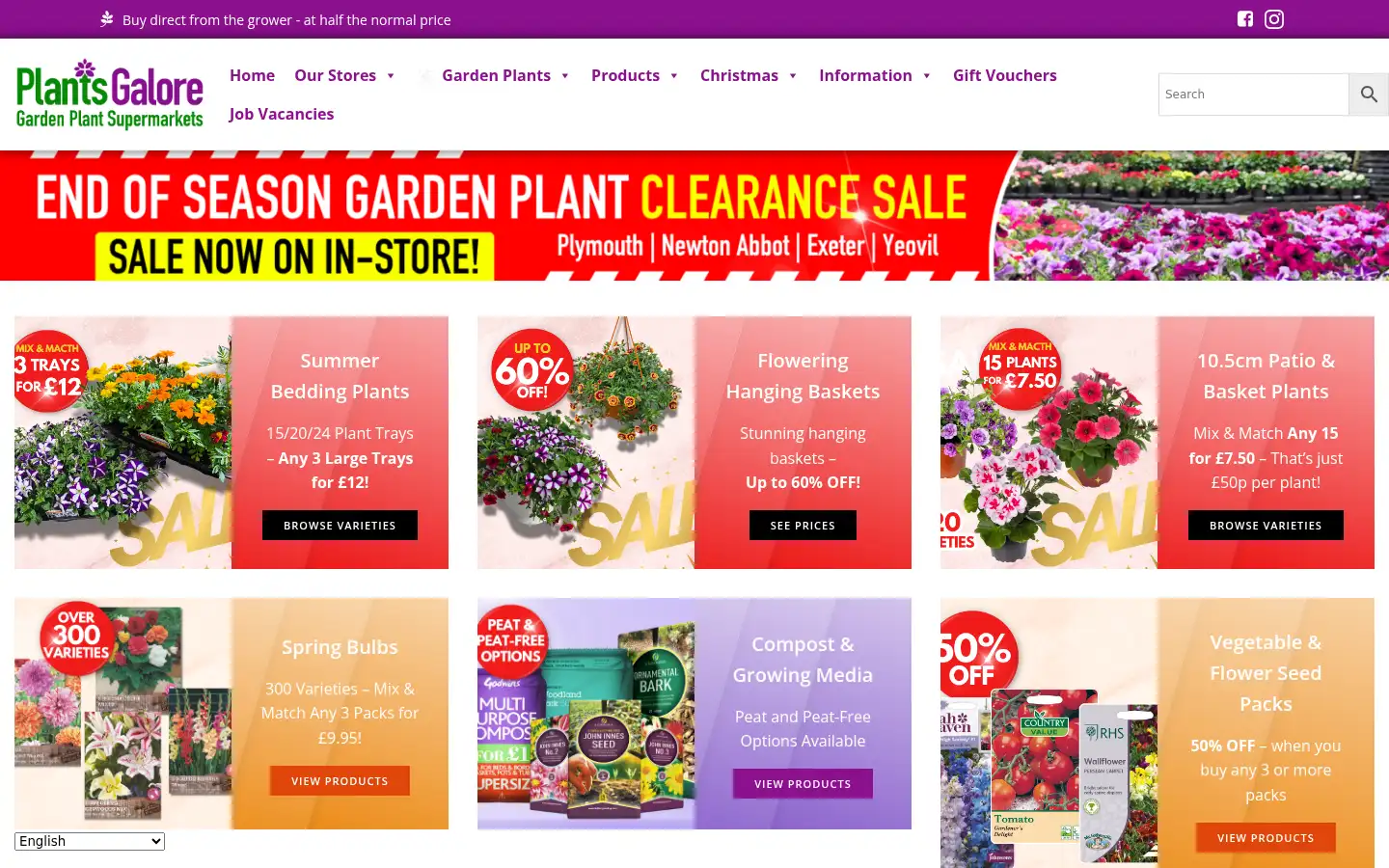 Screenshot of growndirect.co.uk
