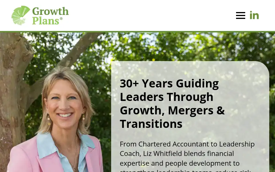 Screenshot of growth-plans.co.uk