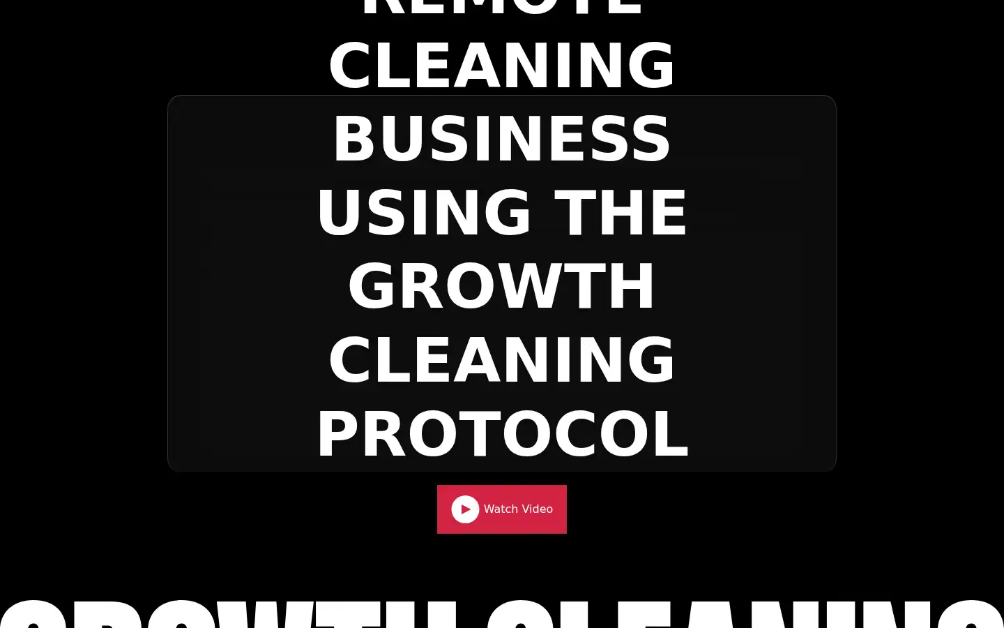 Screenshot of growthcleaning.com