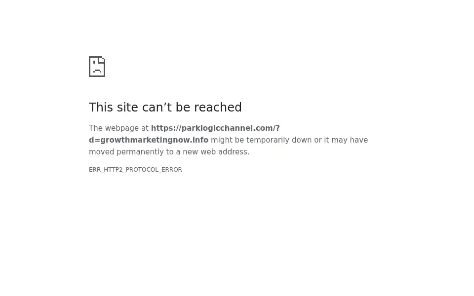 Screenshot of growthmarketingnow.info
