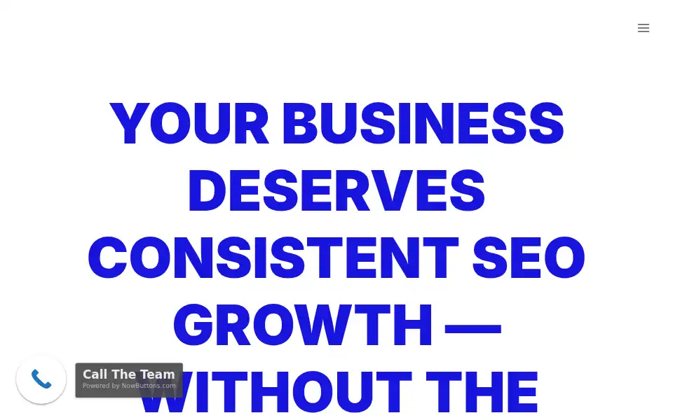Screenshot of growthsparkmarketing.com
