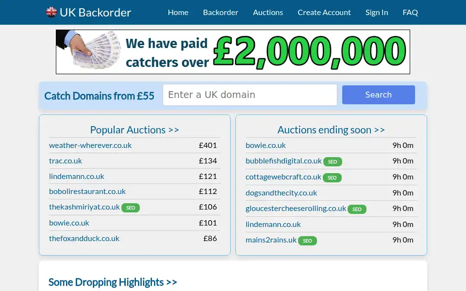 Screenshot of growthstreet.co.uk