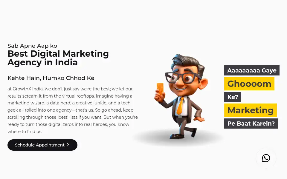 Screenshot of growthxindia.com