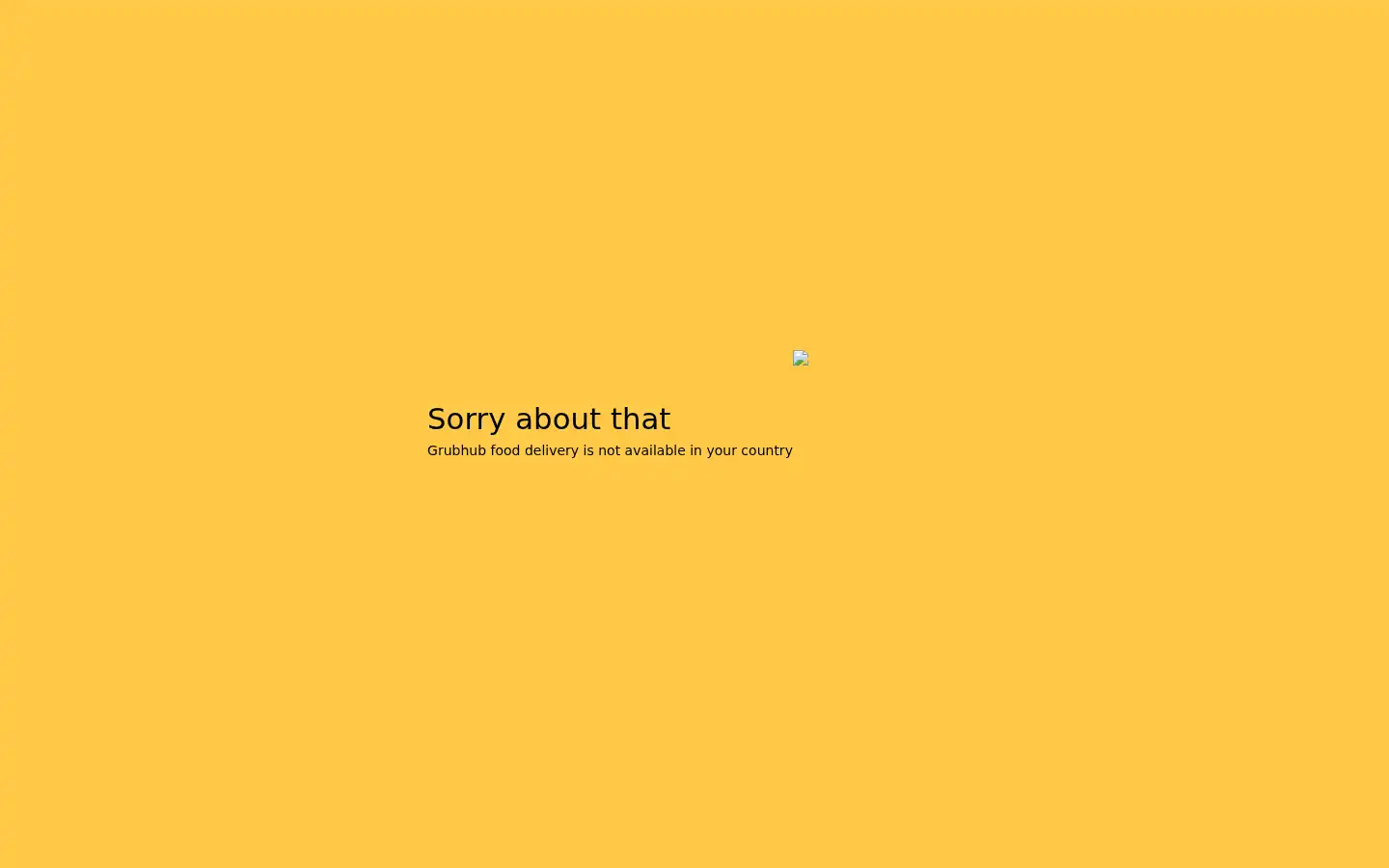 Screenshot of grubhub.com