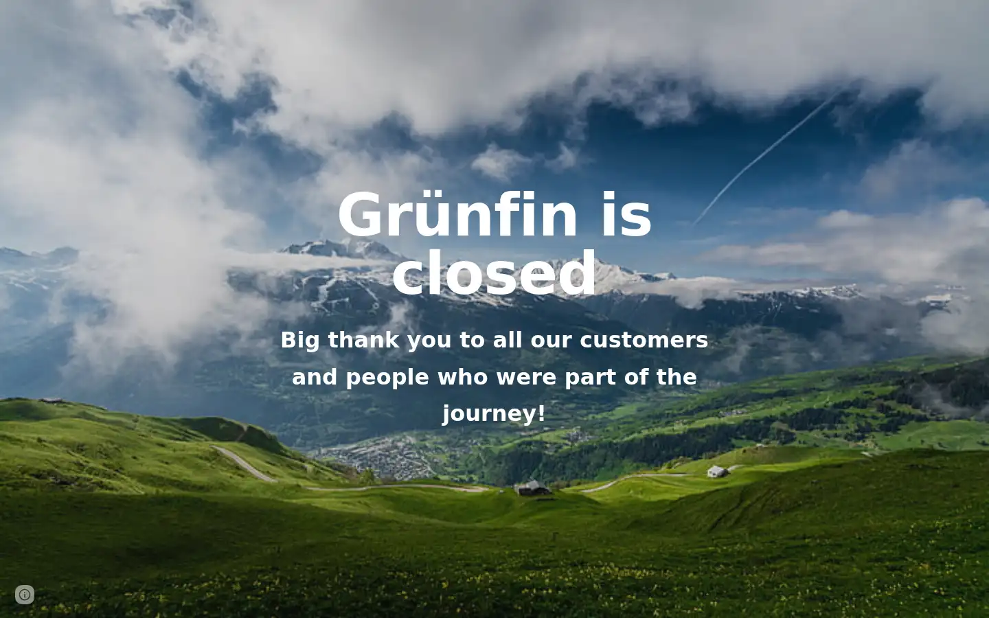 Screenshot of grunfin.com