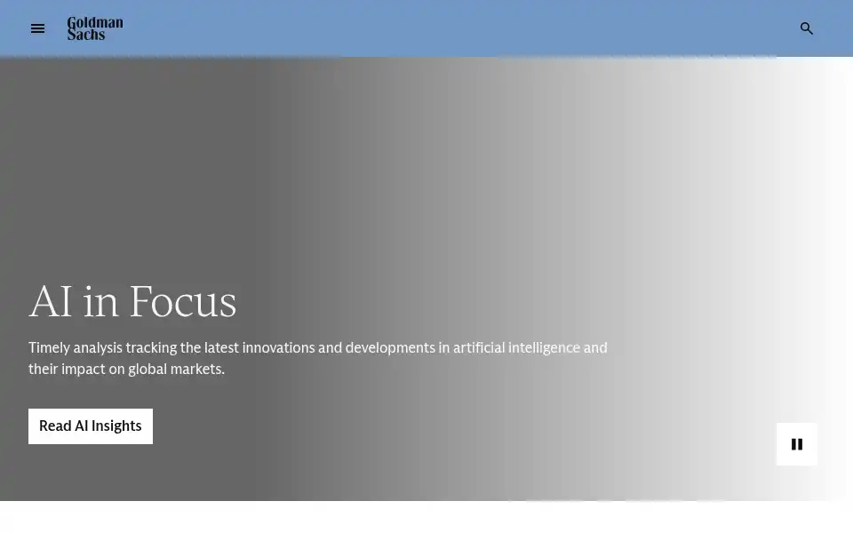 Screenshot of gs.com