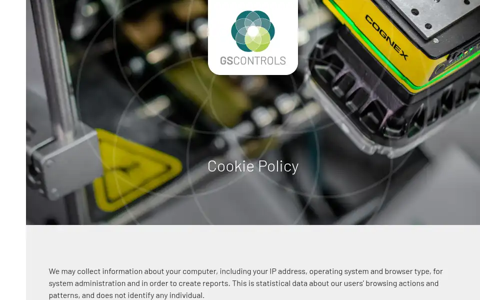 Screenshot of gscontrols.co.uk