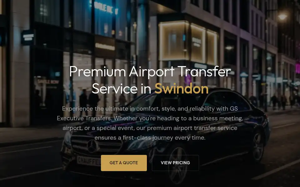 Screenshot of gsexecutivetransfers.co.uk