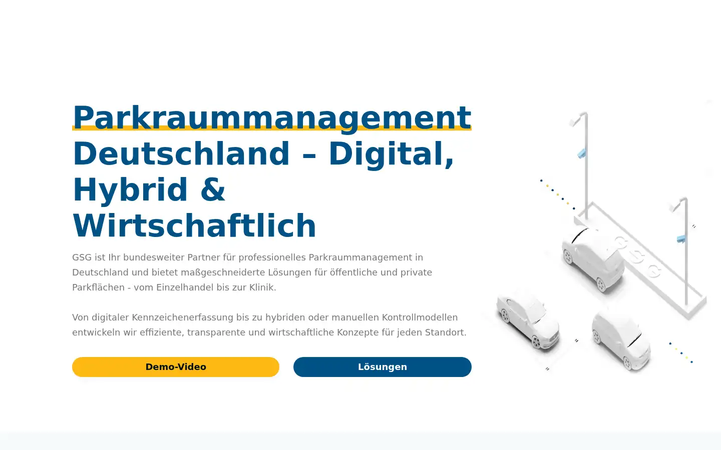 Screenshot of gsg-parken.de