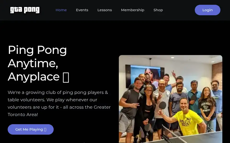 Screenshot of gtapong.com