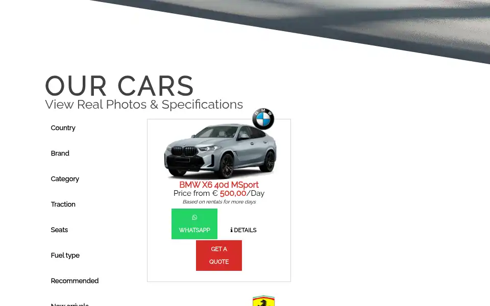 Screenshot of gtrent.com