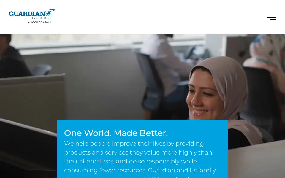 Screenshot of guardian.com