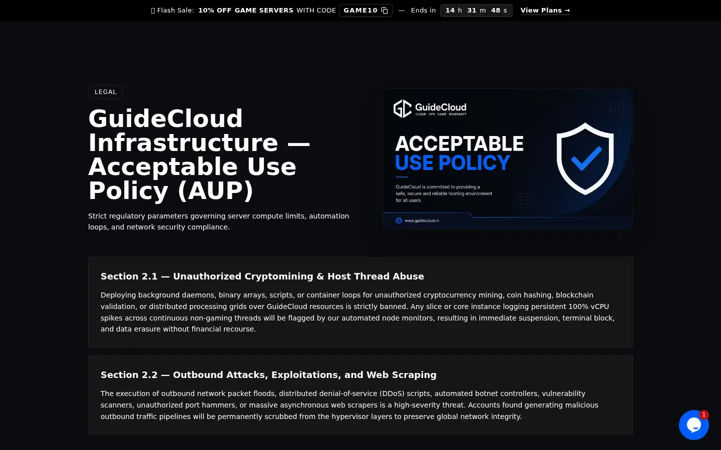 Screenshot of guidecloud.in