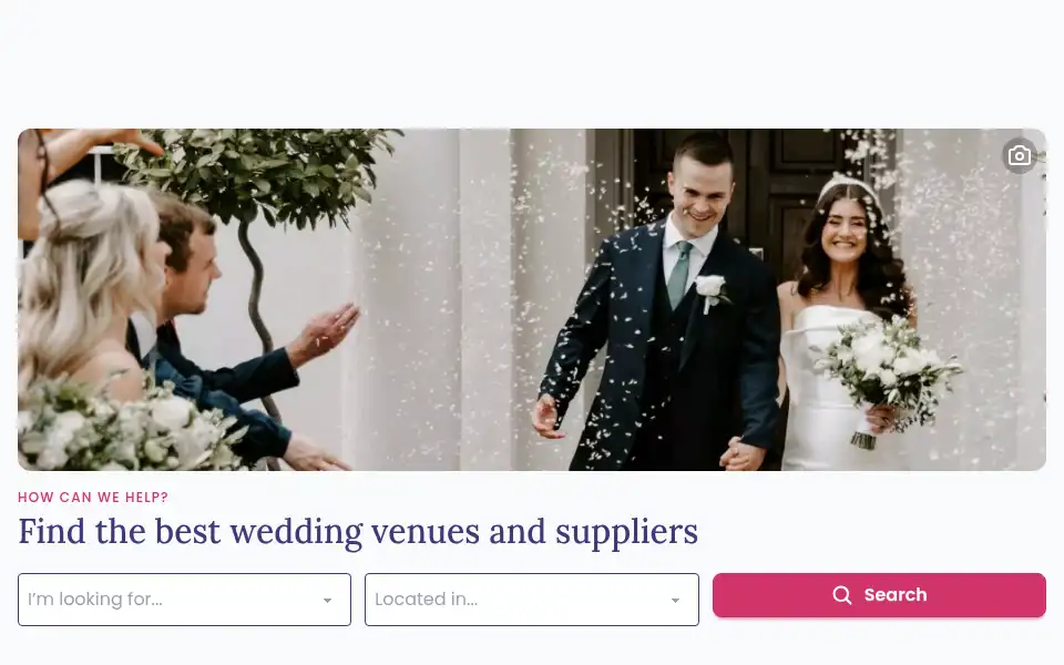Screenshot of guidesforbrides.co.uk