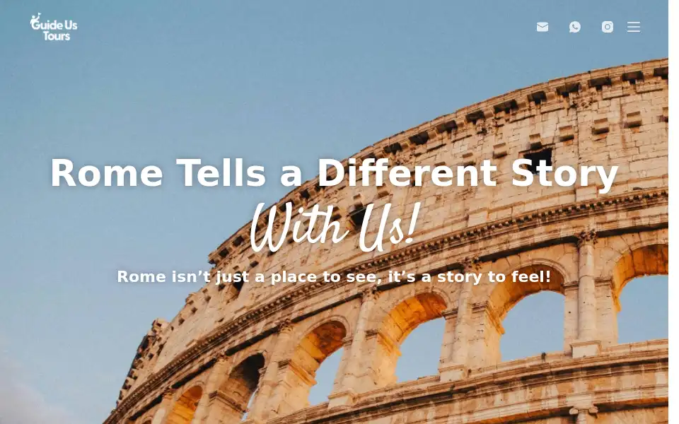Screenshot of guideustours.com