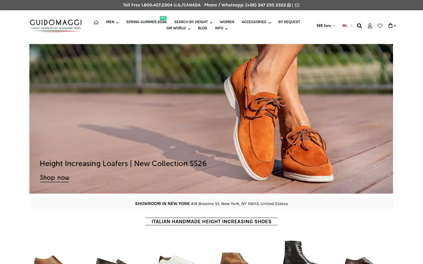 Screenshot of guidomaggi.com