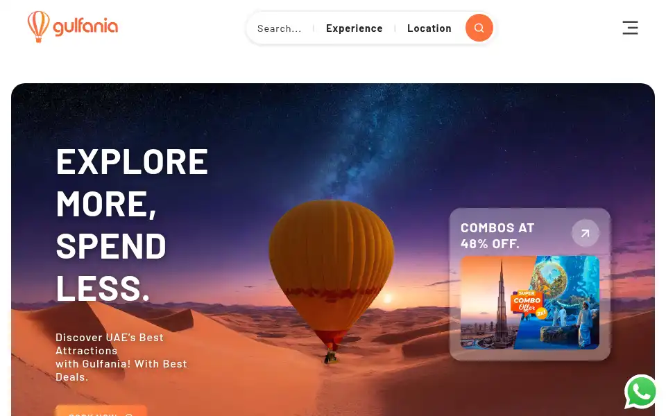 Screenshot of gulfania.com