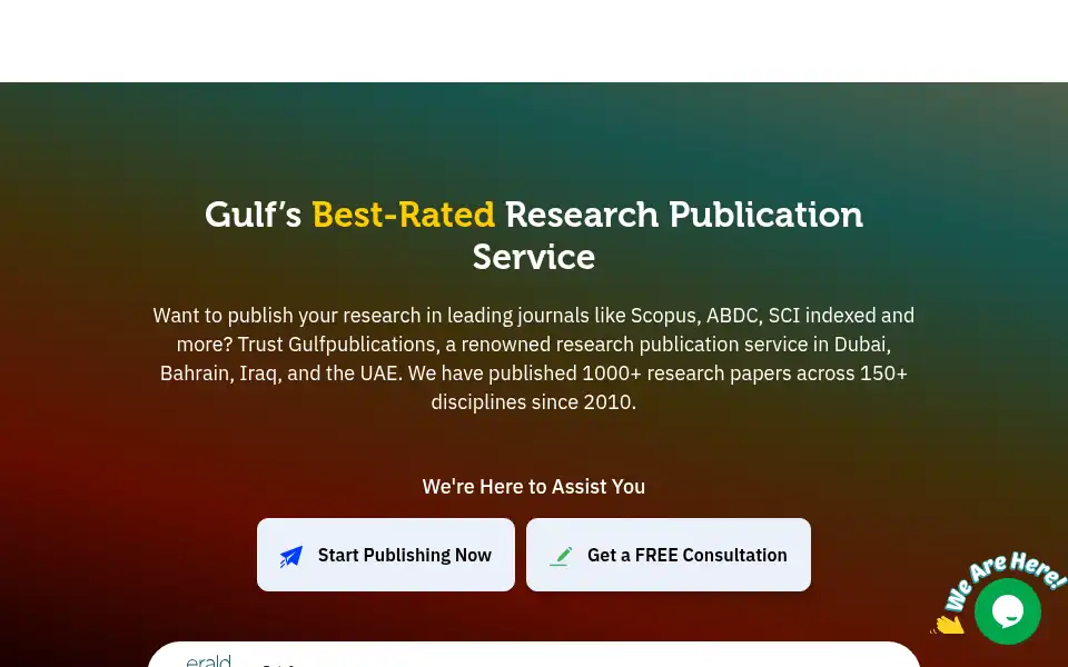 Screenshot of gulfpublications.com