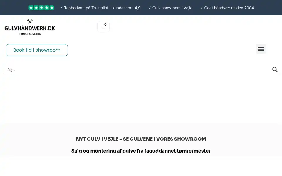 Screenshot of gulvhaandvaerk.dk