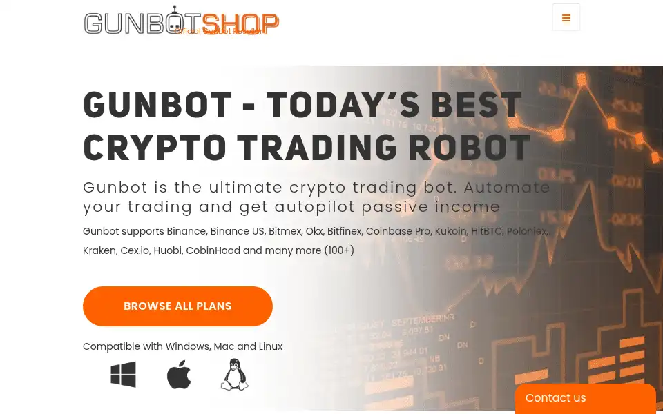 Screenshot of gunbot.shop