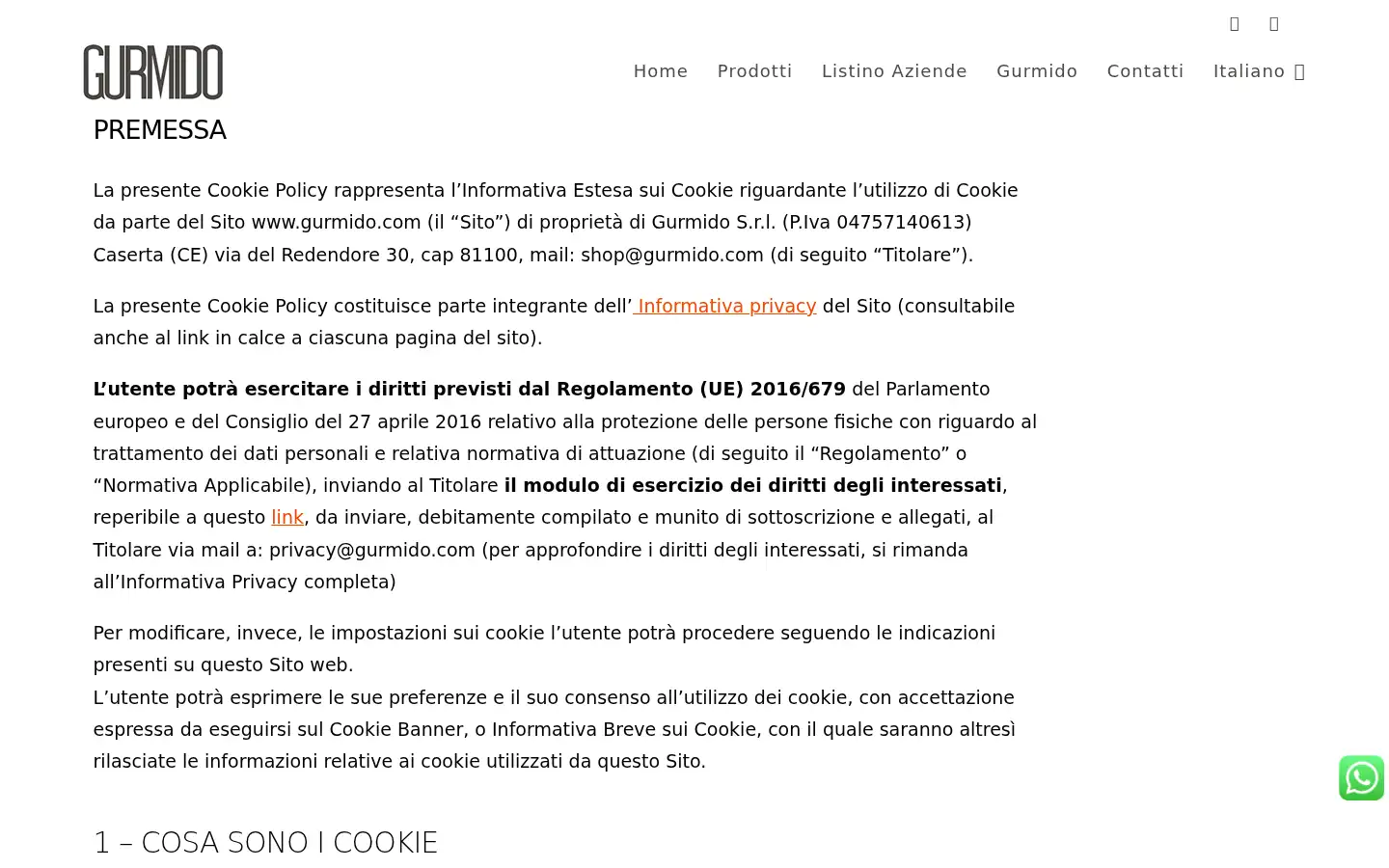 Screenshot of gurmido.com