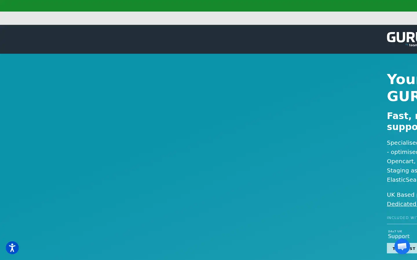 Screenshot of guru.co.uk