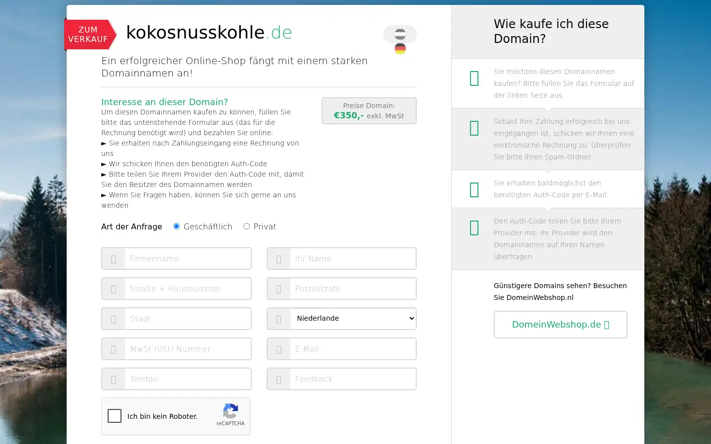 Screenshot of gutschein-nixe.de