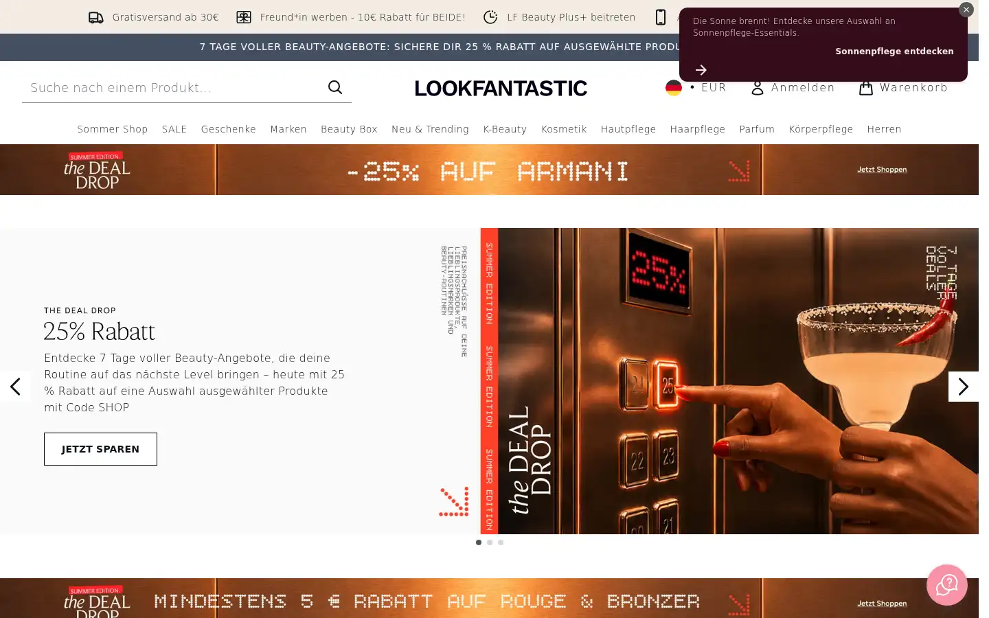 Screenshot of gutschein.pro