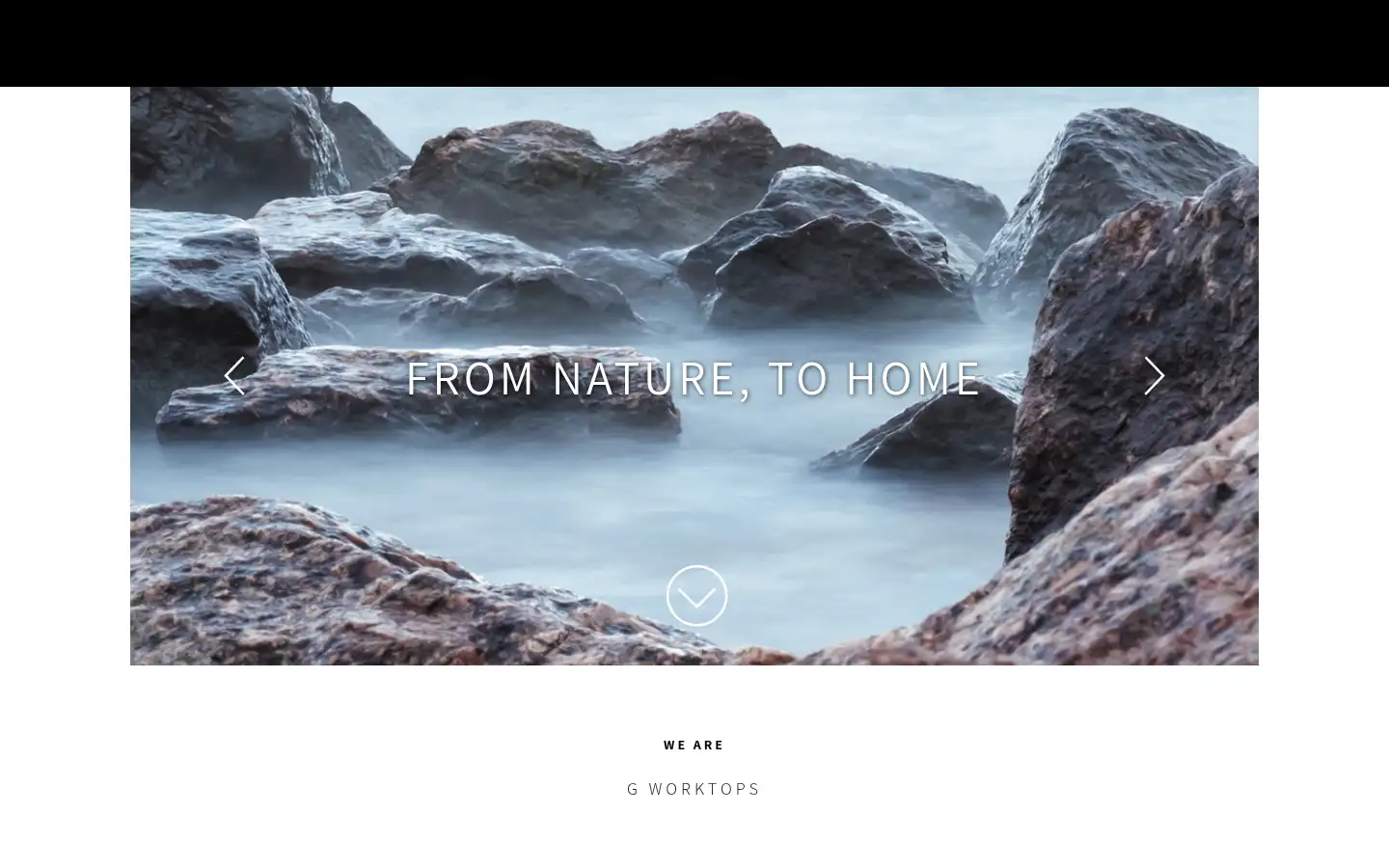 Screenshot of gworktops.co.uk